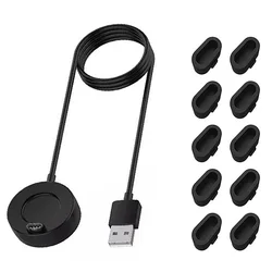Premium 1M USB Charging Cable with Protective Plug Cover (Charger Dust plug)
