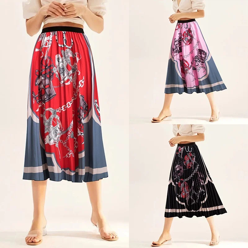 

New Summer Arrival Beautiful Pleated Skirt for Women Wholesale skirts