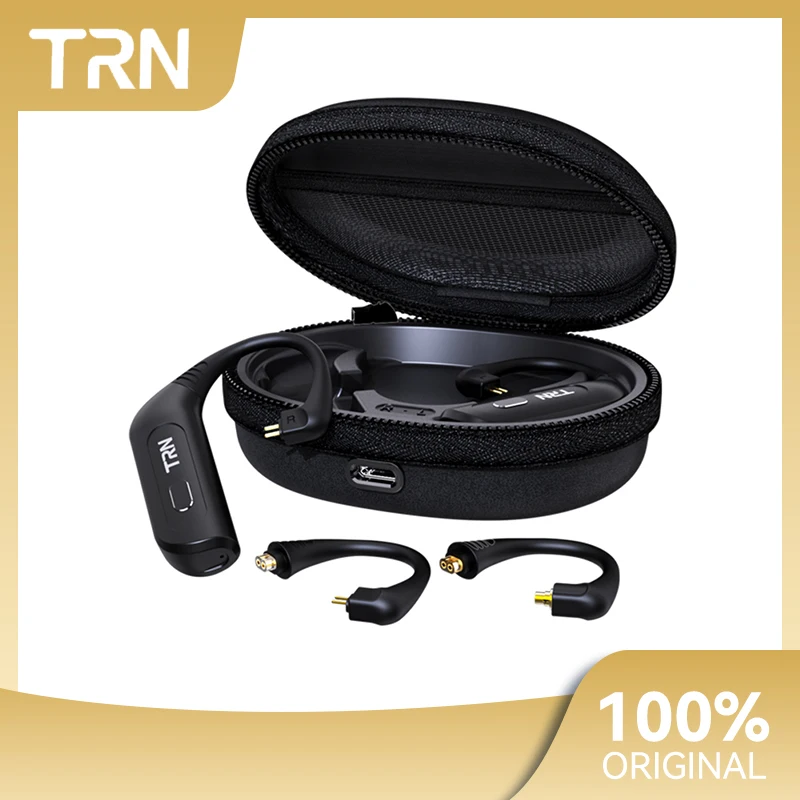 

TRN BT30 APTX Wireless Bluetooth 5.2 HIFI Earphone 2PIN/MMCX Connector Replaceable plug Ear Hook For TRN Kirin Xuanwu MT3