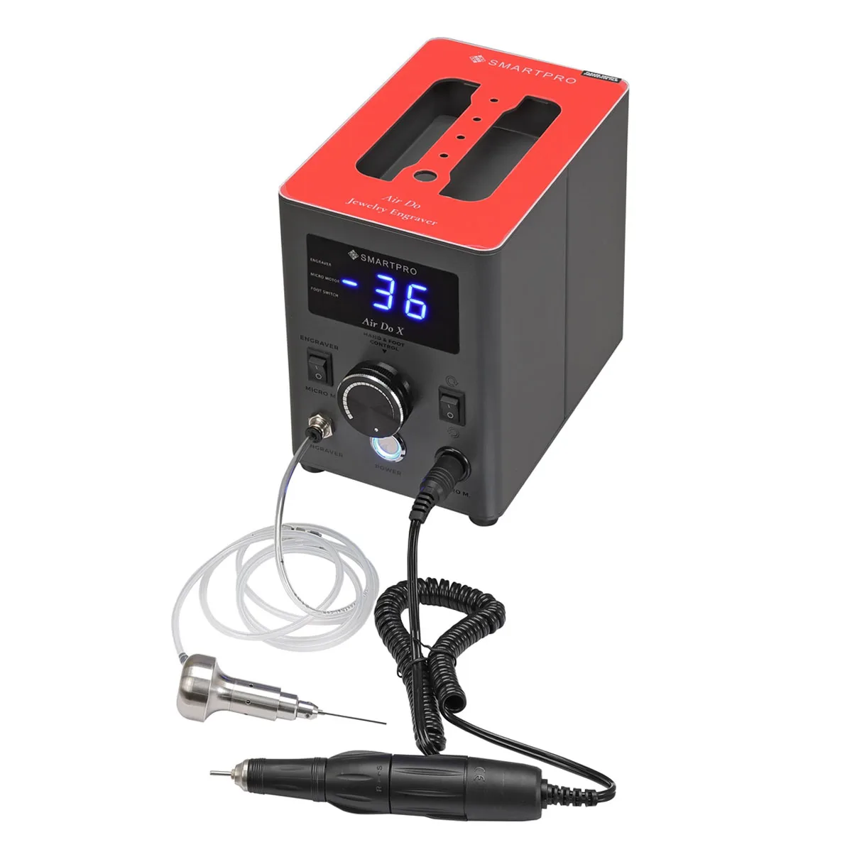 Smartpro Air Do X 스톤 세팅 및 조각 기계 강력한 2 IN 1 쥬얼리 공압 조각기 및 마이크로 모터
