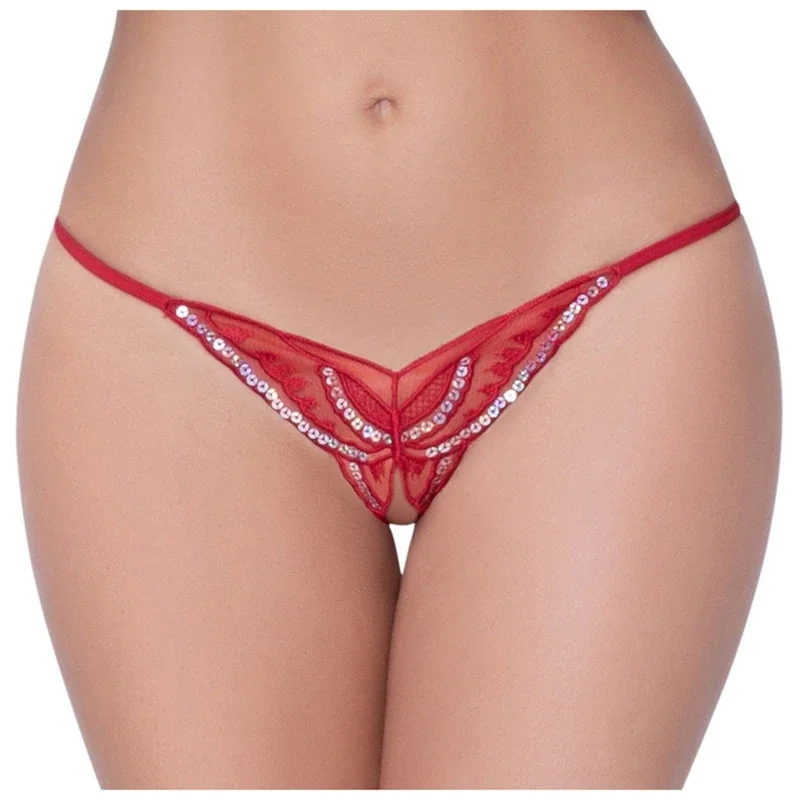 Lace Panties Female Underwear Women Panties Womens Underwear Sexy Open Crotch Briefs Thong Transparent T Pants