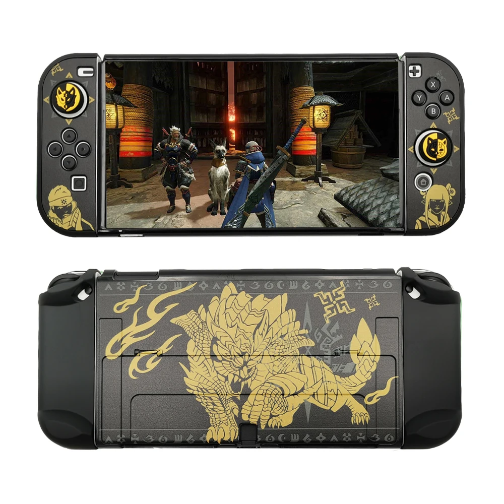 Monster Hunter Kits for Nintendo Switch oled Travel Carrying Case