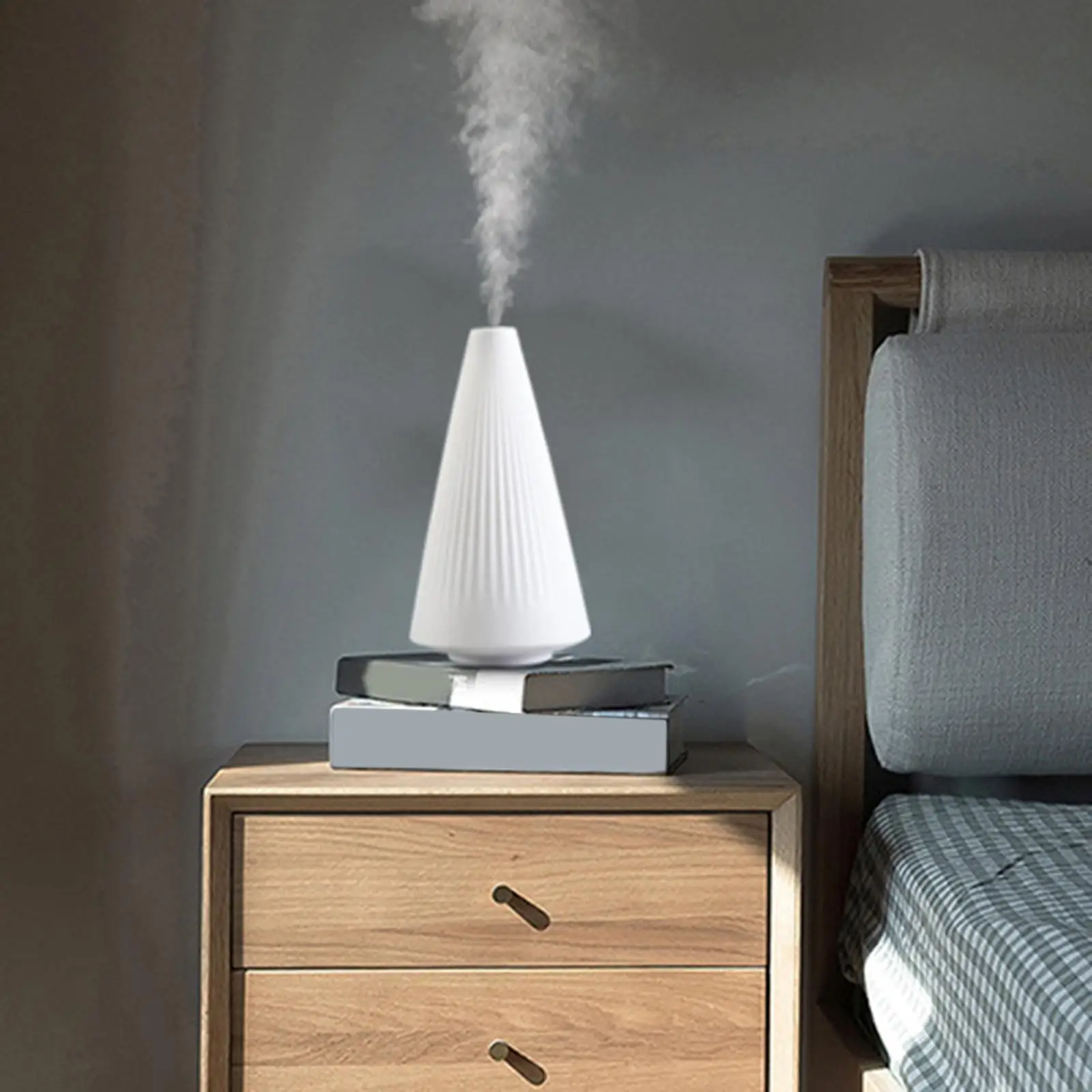 Travel Small Humidifier Dimmable Night Light Auto Shut Off for Home Yoga Car