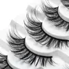 SEXYSHEEP – Faux cils naturels en vison 6D, 8 paires, extensions de cils pelucheuses, maquillage, vente en gros