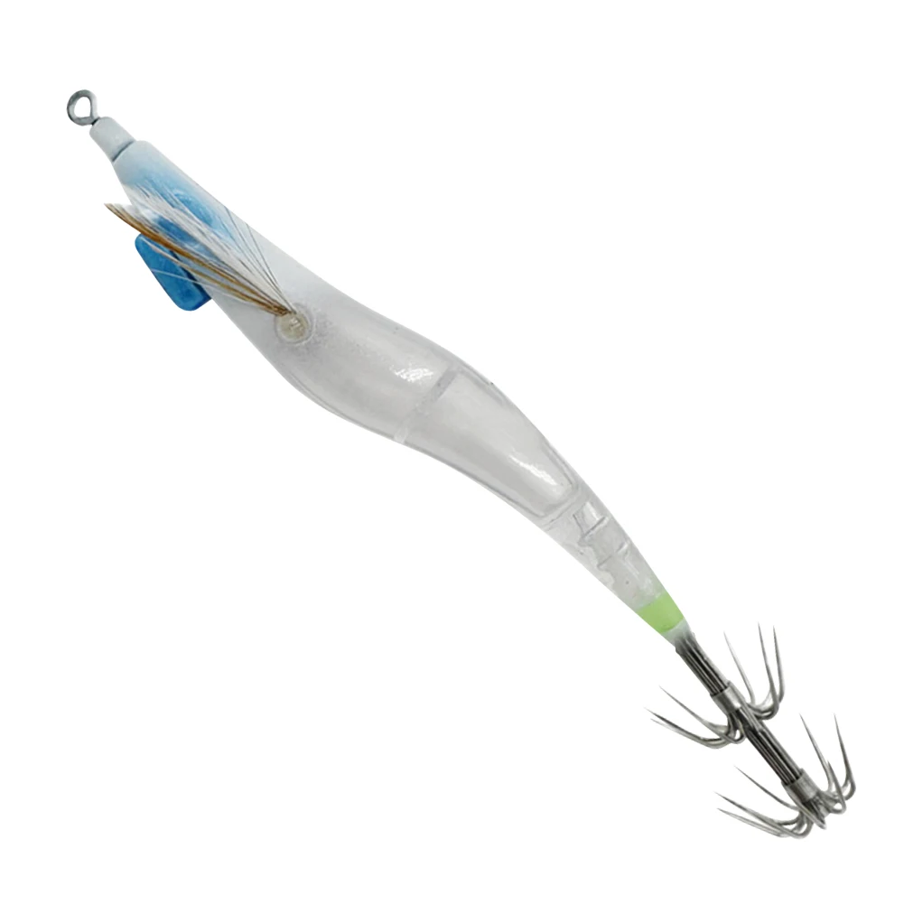 7 Pezzi 5,5 Cm Esca Per Pesca Ai Gamberetti Con Amo