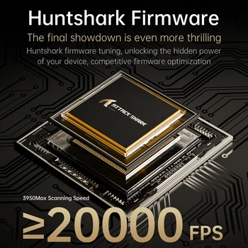 ATTACK SHARK R11 ULTRA Carbon Fiber Wireless Gaming Mouse, 8000Hz 49g 42000DPI, PAW3950MAX Nano-Metal Ice Coating BT/2.4G/USB-C 2