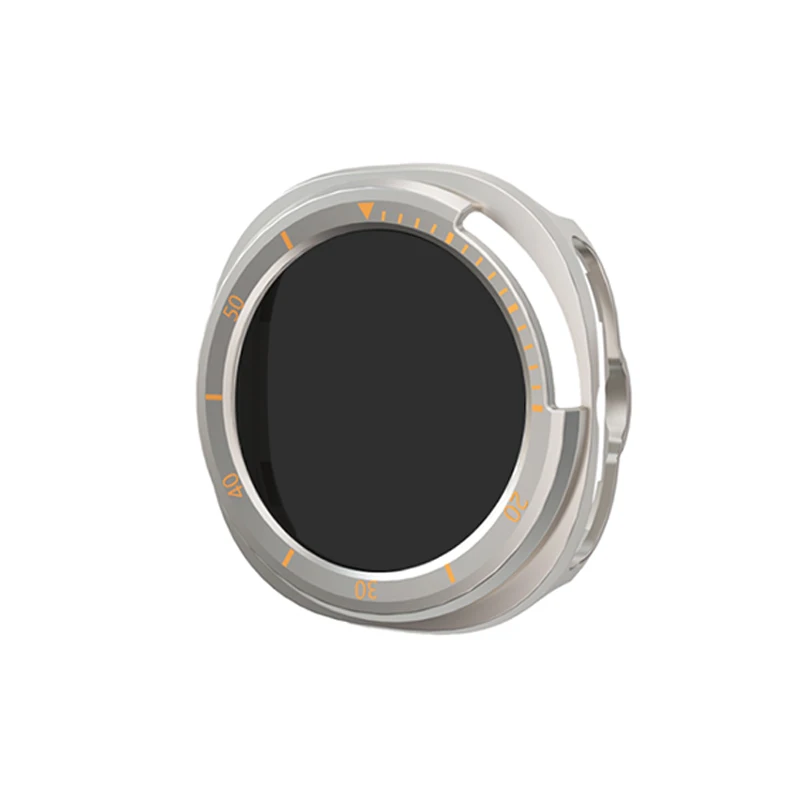 Classic 46mm Watch Case with Peep-Proof Film & Scratch-Resistant Protection