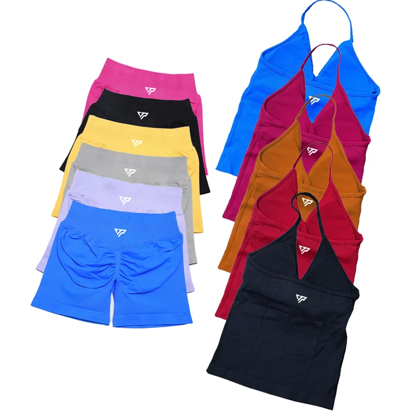 Seamless Gym Shorts Set 2