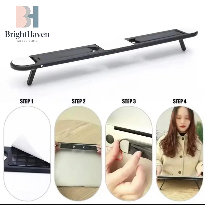 1/2Pcs 노트북 냉각 라이저 패드용 범용 노트북 라이저 스탠드 보이지 않는 노트북 브래킷 액세서리 B.H