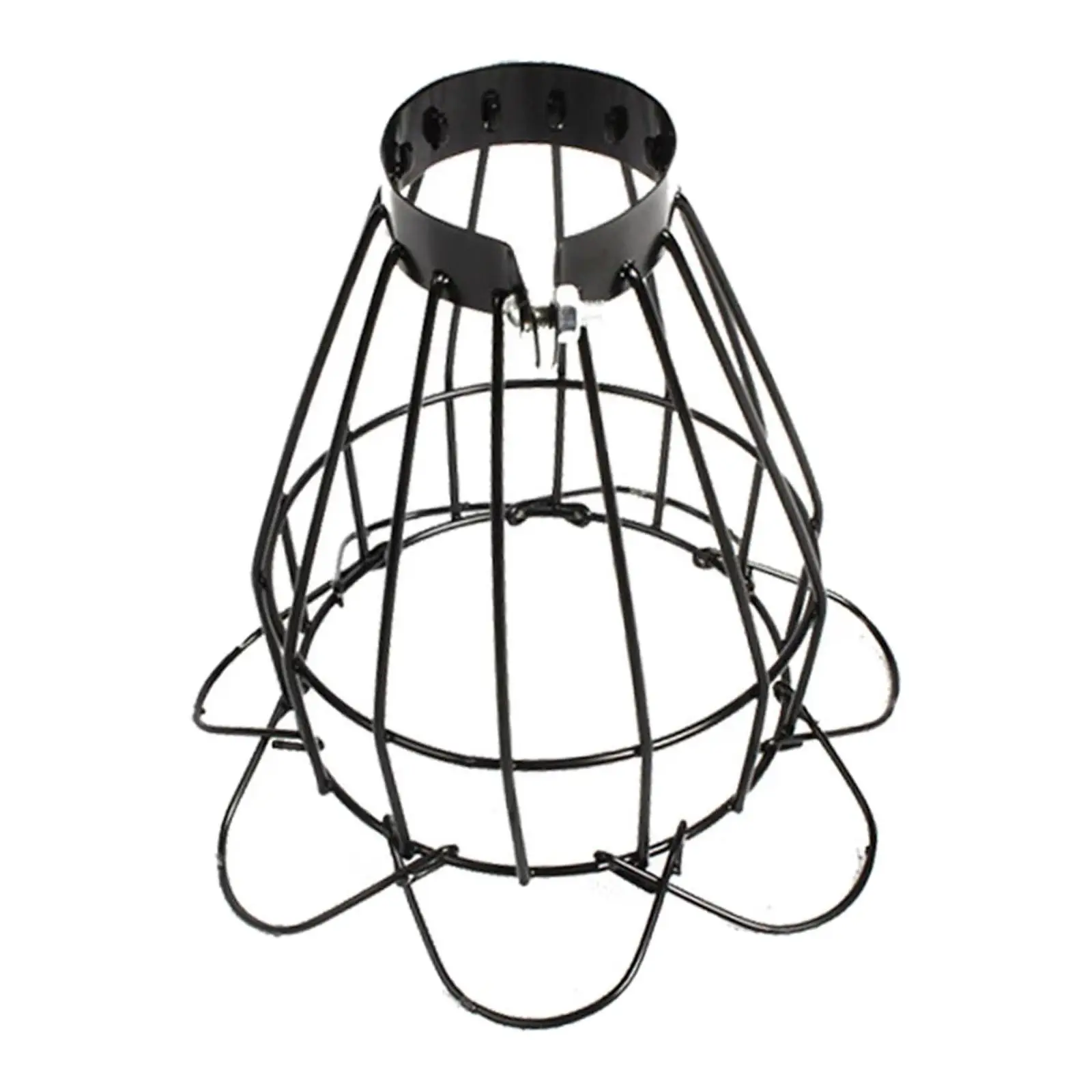 Heater Guard for Reptiles Anti Scald Lamp Shade Day Night Heating Lamp Heater Guard Mesh Cover for Light Bulb Pets Amphibians reptile heating lamp