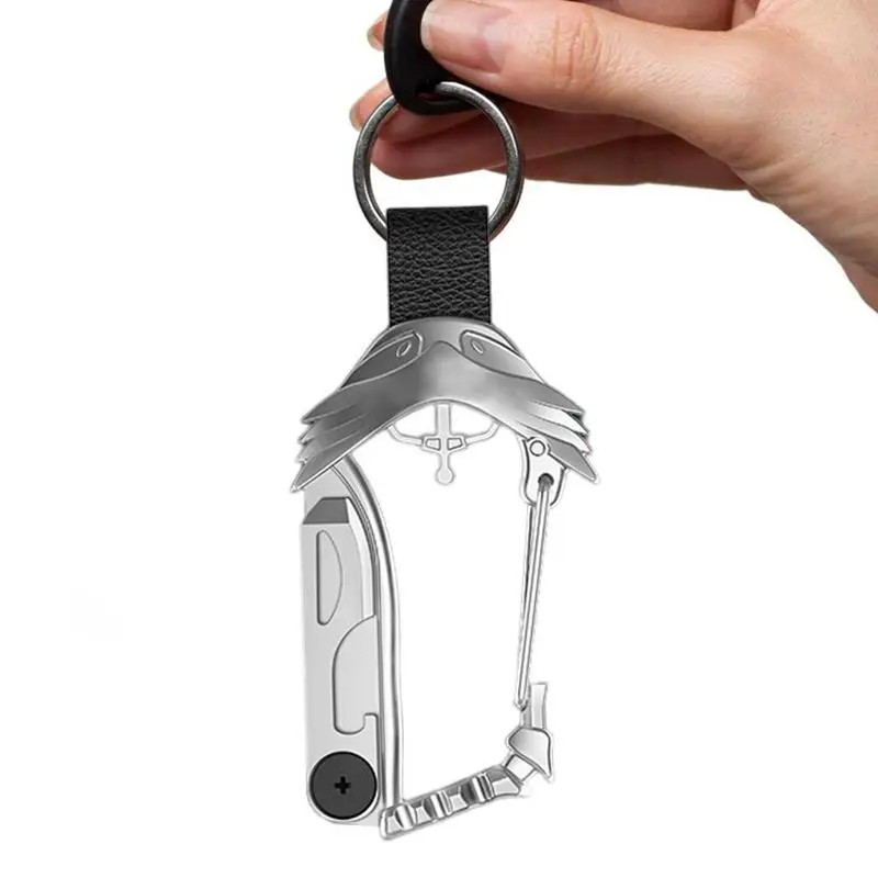 

Cool Car Keychain Ring Pendant Keyring Holder For Men Cute Car Anti Rust Accessories Alloy Creative Multifunctional For Bags