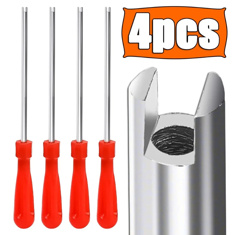 

Car Valve Core Wrench Tire Repair Spanner Removal Tools Car Bicycle Valve Stem Core Remover Screwdriver