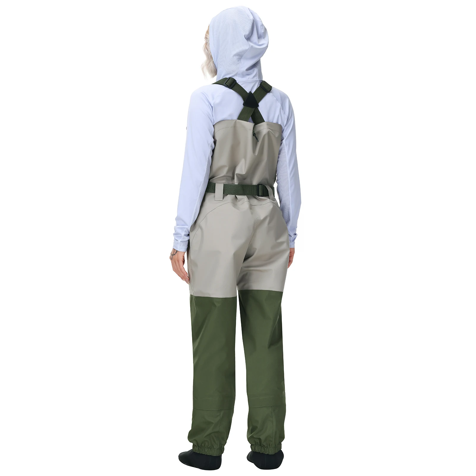 Bassdash IMMERSE Stocking Foot Fishing Waders Women Waterproof Lightweight Chest Wader For Ourdoor Adventure