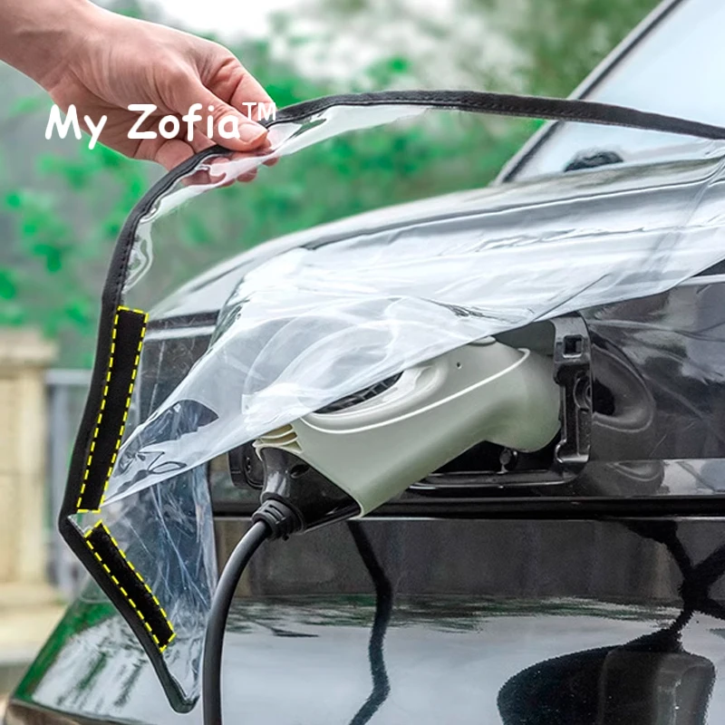 Copertura Antipolvere Per Porta Di Ricarica EV Tipo 2 – Protezione In PVC Per Connettore Auto Elettrica – Confezione Da 2 – 63x56 Mm - 2