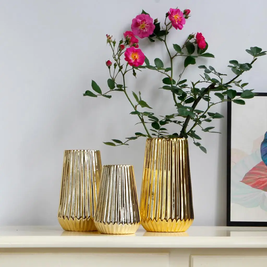 Modern Style Ceramic Vases - Perfect Gift for Friends, Family, Weddings, Office