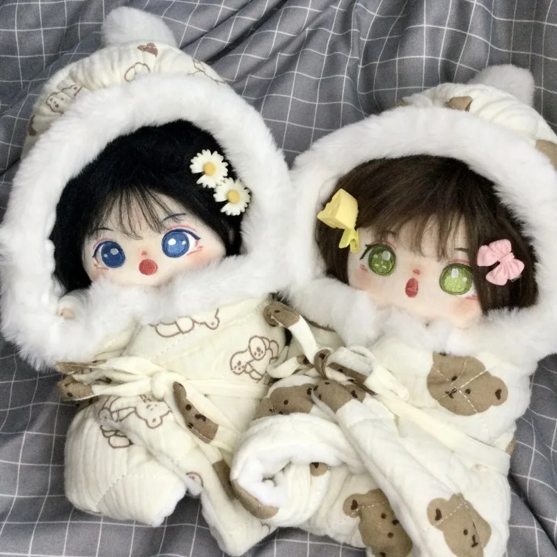 Spot 20cm cotton doll bag, quilt, sleeping bag, quilt, baby clothes, original attribute free doll handcrafted 2