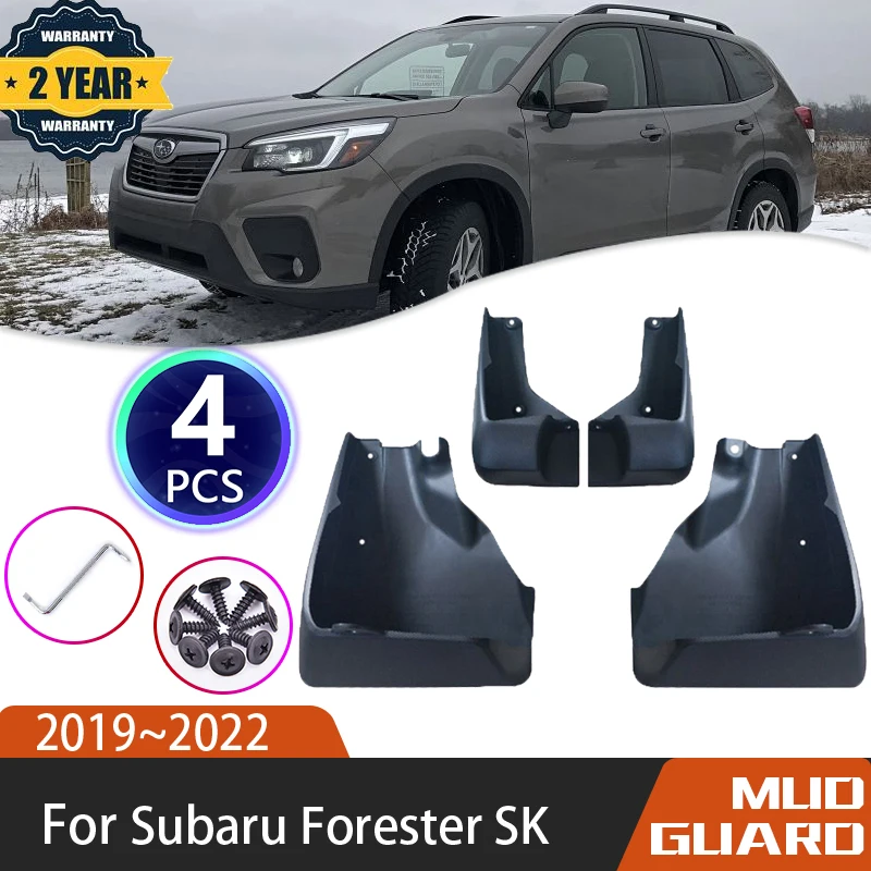 

Car Anti-splash Mudguards For Subaru Forester SK 2019 2020 2021 2022 Car Guard Splash Flap Fenders Auto Accessories Mud Flaps