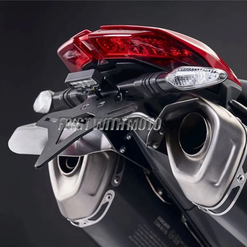Ducati Hypermotard 950 2019-UP 오토바이 액세서리 리어 쇼트 테일 스톡 라이센스 플레이트 홀더 Tailstock 프레임 브래킷 키트