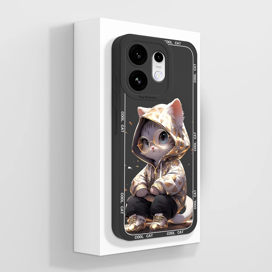 Elegant Chinese Ink Floral Soft Silicone Phone Case - Full Coverage Bumper Protection