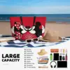 Women Disney Mickey Mouse Minnie Beach Bag Waterproof Tote Bag Pool Bag with Zipper for Gym Grocery Travel 6