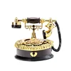 Creative Heart Shape Telephone Music Box Plastic Music Box Desktop Jewelry Storage Home Decoration Kids Toy Birthday Gifts 5