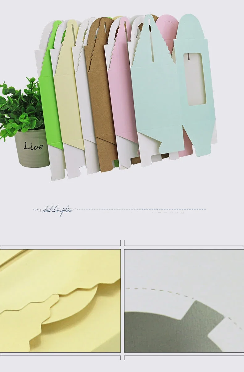 50Pcs Wedding Favor Boxes and Bags Chocolate Candy Boxes for Wedding Baby Shower Birthd... - SKU WFB01152 - UGI Packaging