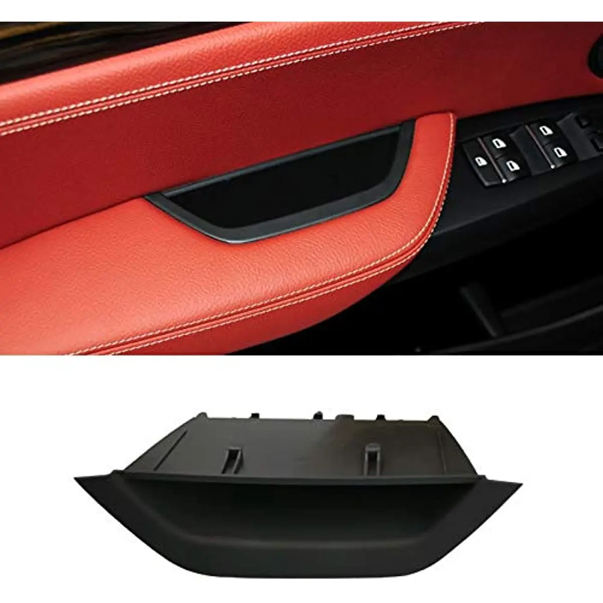 X3 X4 Door Armrest Cover,Driver Side Door Armrest Handle Storage Compartment Cover For Bmw X3 F25 2010-2016,Bmw X4 F26 2014-2017