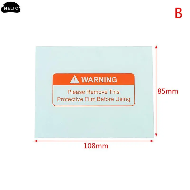 Welding Helmet Lens 5pcs/lot Transparent Spare Welding Shield Cover Lens Protector Plate for Welding Helmet Mask