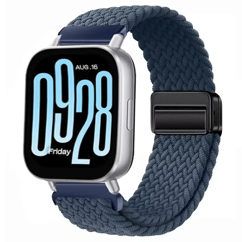 Nylon Loop Magnetic Braided Strap - Comfortable Wristband Bracelet