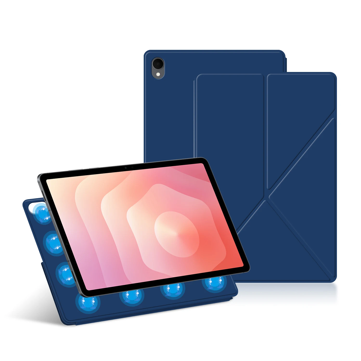 Enhanced Multi-Folding Stand Magnetic Smart Case