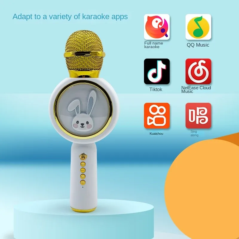 Microphone Karaoké Sans Fil, Portable, Artefact De Chant, Réduction Du  Bruit, Changeur De Voix, Pour Jeux  - Microphones - AliExpress