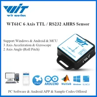 WitMotion WT61C IMU 6 Axis Sensor Tilt Angle (Roll Pitch) + Acceleration + Gyroscope MPU6050 Inclinometer For PC/Android/MCU 1