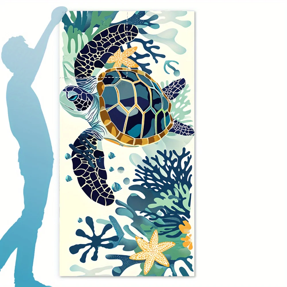 Tropical Flowers Microfiber Beach Towel Quick Dry