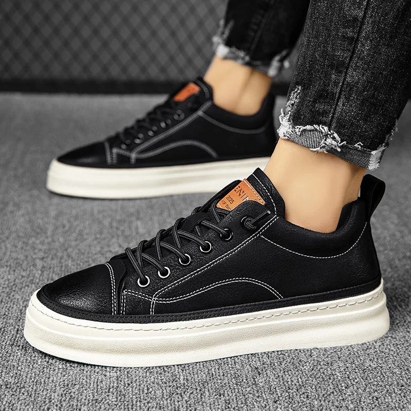 

Brand Men's Comfortable Loafers 2023 Spring New Casual Men Sneakers Outdoor Walking Flat Shoes Male Footwear Light