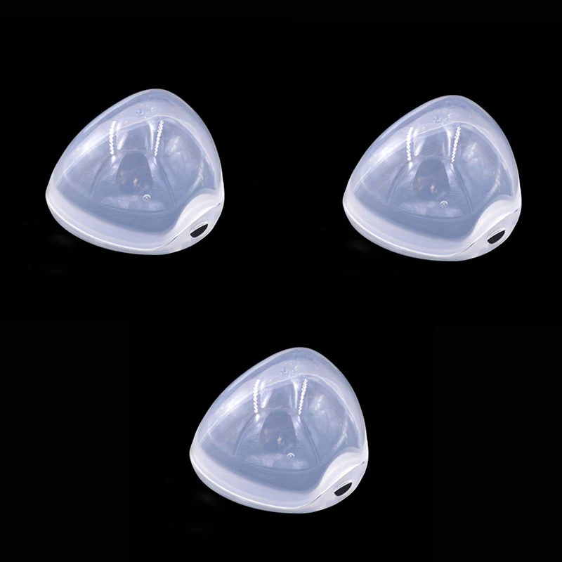 

3Pcs/Set Baby Dummy Pacifier Case Transparent Safe Infant Soother Pod Storage Box BPA-Free EDC Nipple Shield Container Holder