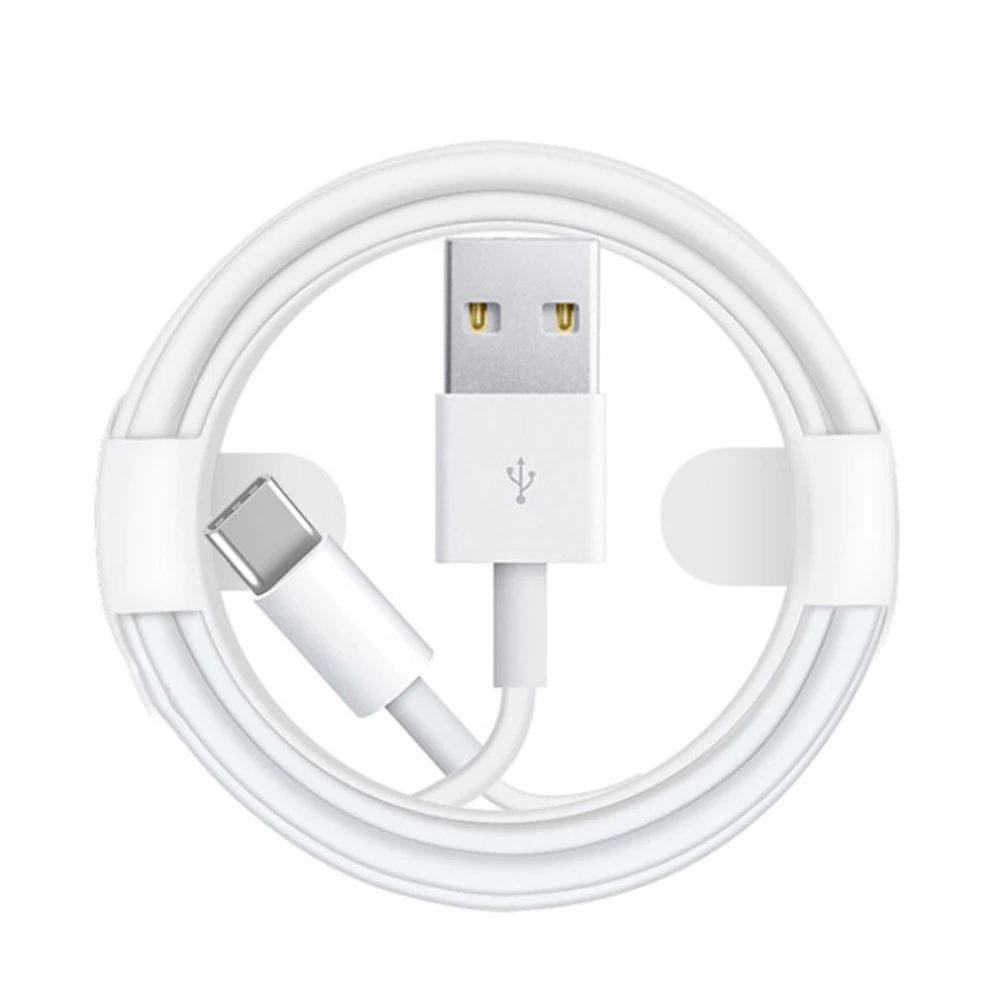 

10-50 шт. 1 м/3 фута TPE USB Type C зарядный кабель для Samsung S20 S9 S8 Xiaomi Huawei P30 Pro Быстрая зарядка мобильный телефон Wire Type-C