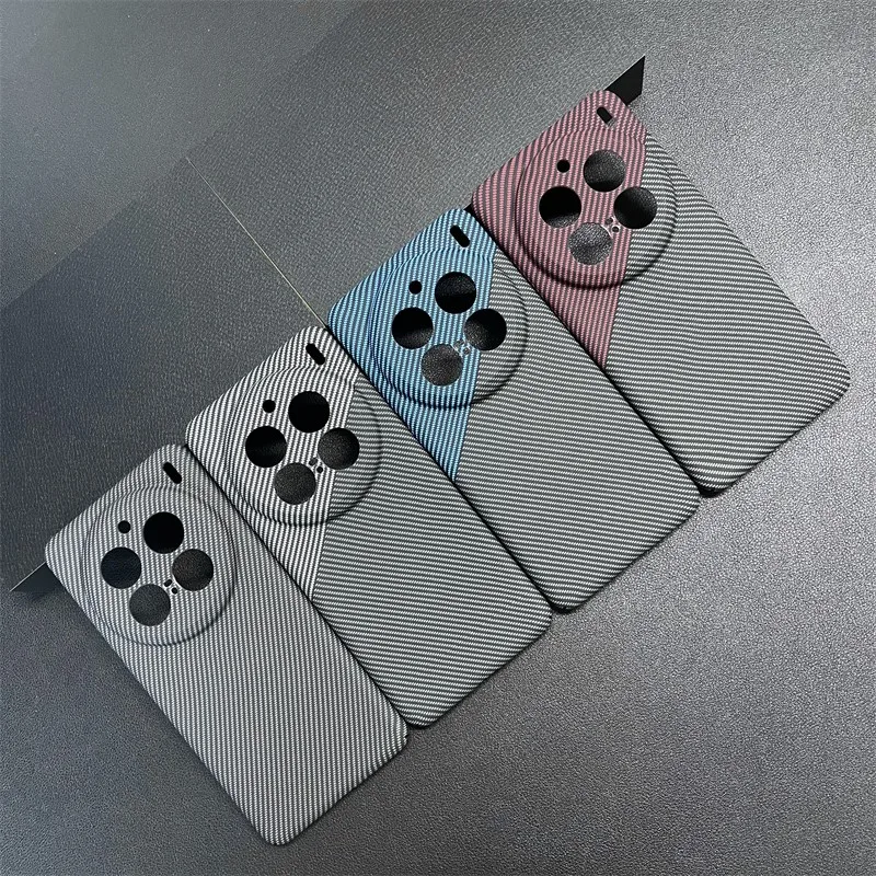 Slim Carbon Fibre Protective Phone Case - Hard PC Back Cover