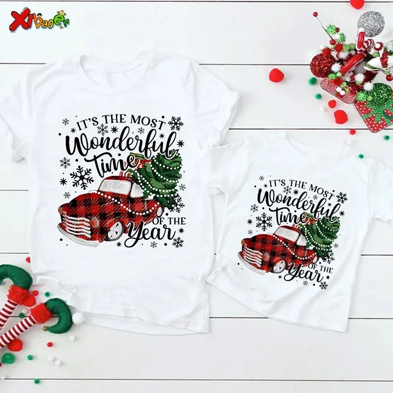 Merry Christmas Family Matching Outfits – Pajama Set & Baby Romper 3
