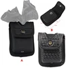 1680D Nylon Tactical Gloves Pouch for Safety Duty Belt Hunting Molle EMT Bag Pager Pouch for Most Compact pagers or Latex Gloves 1