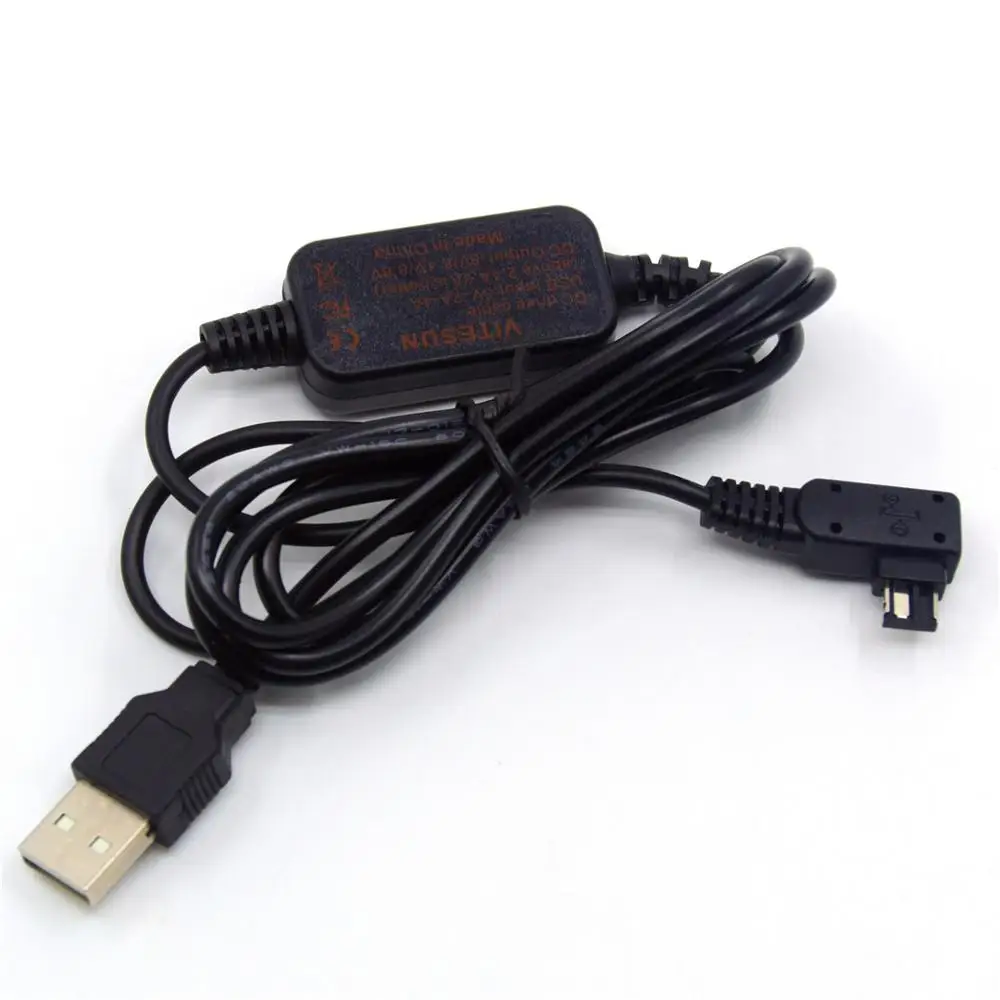 DSLR 보조베터리 충전기 AC-PW10AM USB 케이블 8V  A77 A99 A..
