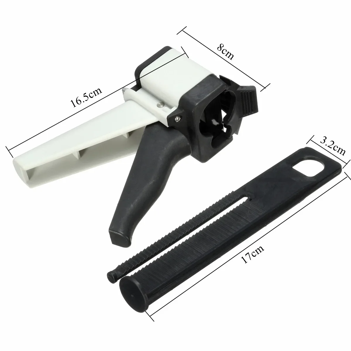 1pc Dental Impression Mixing Dispensing Gun Universal 1:1/1:2 Silicon Rubber 10:1 Dentist Tools