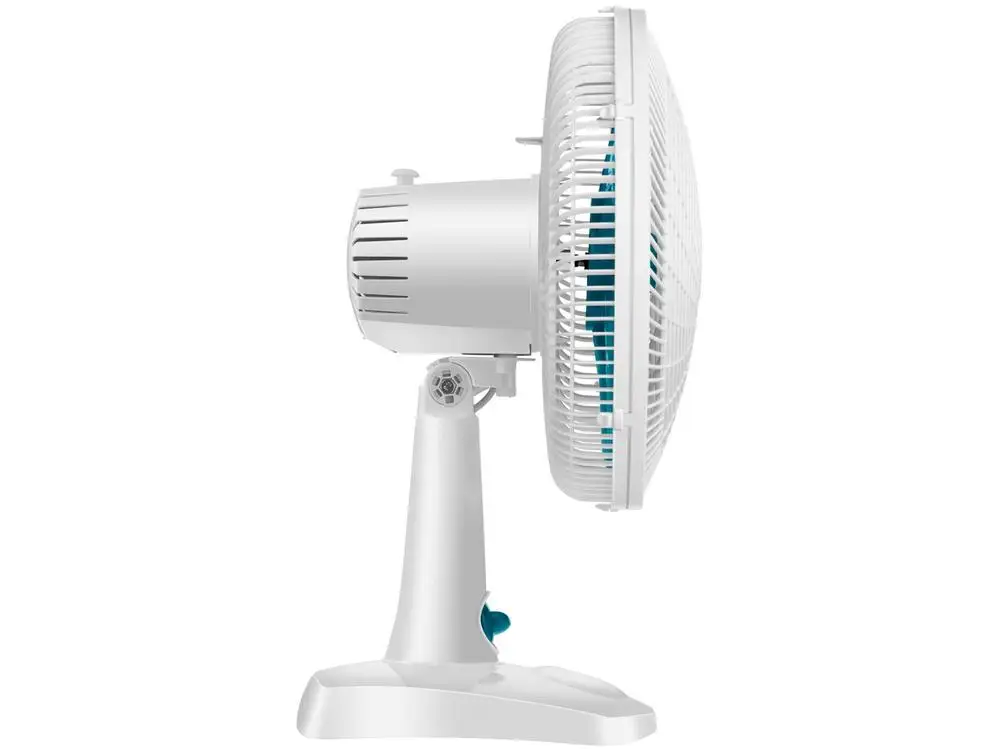 Ventilador de Mesa Ultra V-UT-30-01 30cm 6 Pás 3 Velocidades Branco e Azul - 220V 3