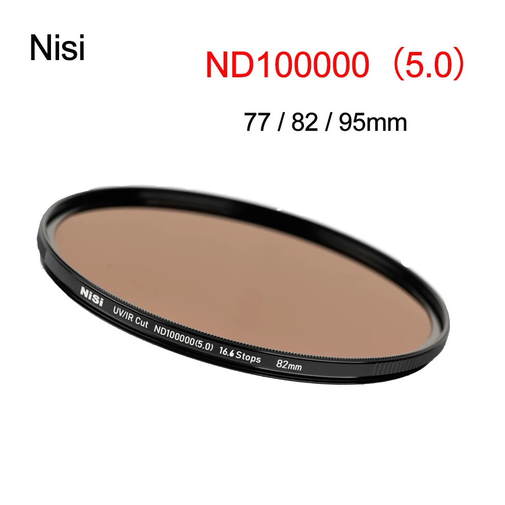 

NiSi 77/82/95mm Solar Filter Pro Nano UV/IR Cut ND100000(5.0) 16.6 Stops with Aluminum Frame SOLAR FILTER Photography Camera Len