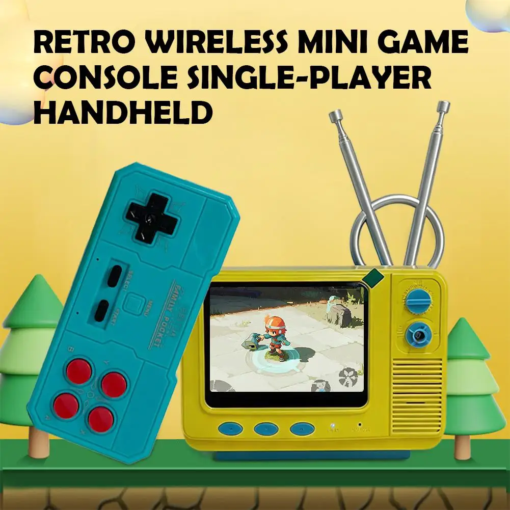 Retro Handheld Game Console 3.0 Inch Pocket Player 339 Games_voghion.com