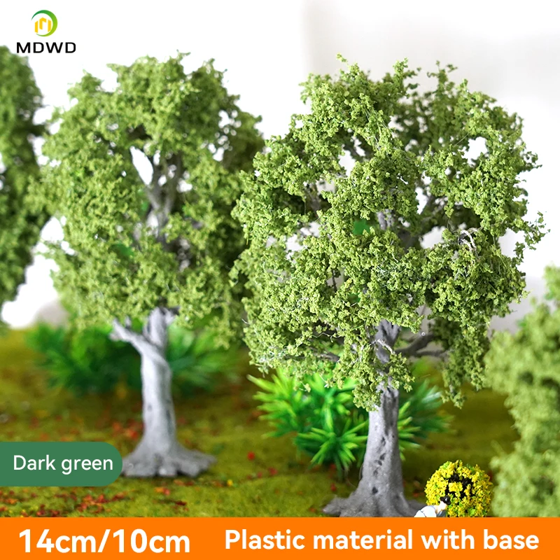 Proportion of trunk of hand-held platform with base for pasting scene with miniature simulated iron wire plant sand table model 5