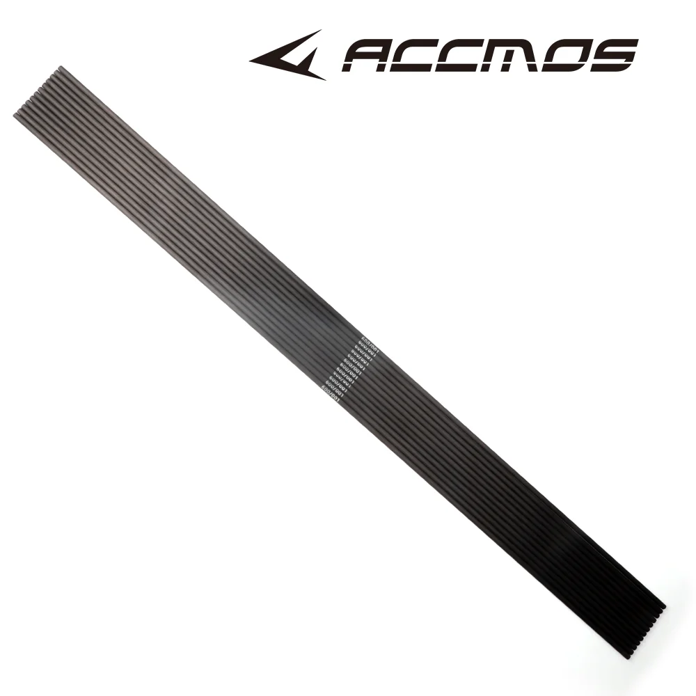 6/12/18pcs +-0.001 Archery DIY arrow shaft id4.2mm Spine 350 400 500 600 700 800 900 1000 32inch arrow tube of pure carbon. carbon arrow shafts