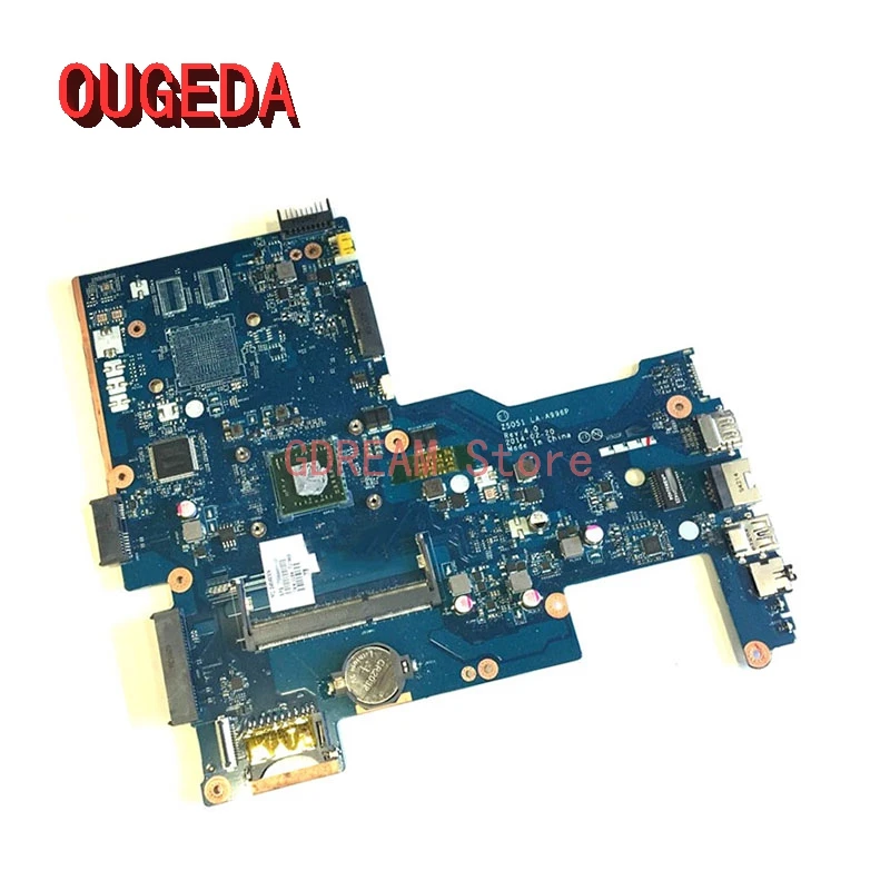 

Материнская плата OUGEDA 709173-001 709173-501 709173-601 для ноутбука HP Pavilion 15 15-B DA0U56MB6E1 A4-4355M, основной процессор, полная тест