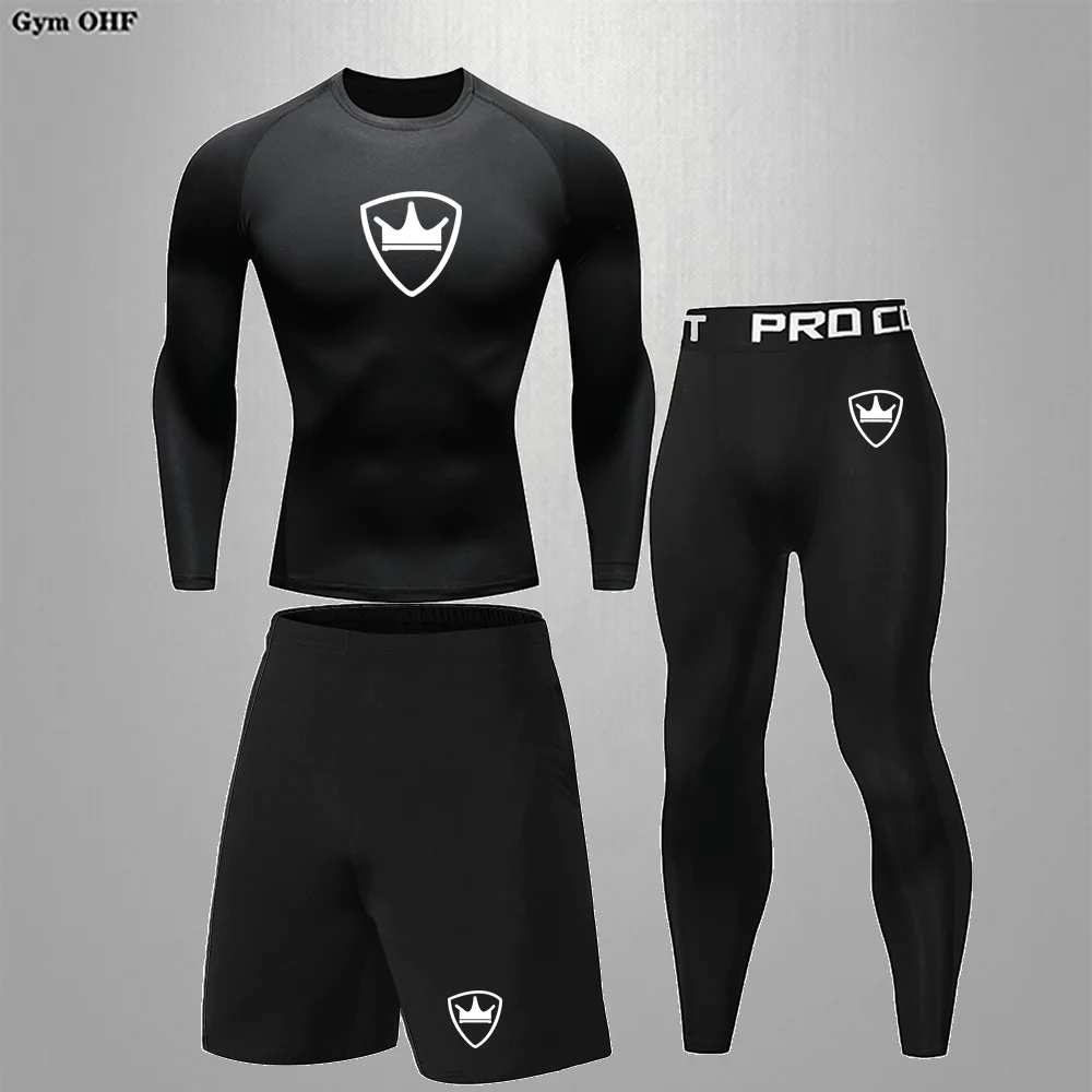 

Compression Suit Kids' Sportswear Quick Dry Running Joggers Training Gym Fitness Tracksuits Child Rashguard Sport Suits For Boys