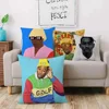 Tyler the Creator Rapper Pillow Covers Cartoon Sofa Decorative Home Double-sided Printing Short Plush Cute Cushion Cover 2