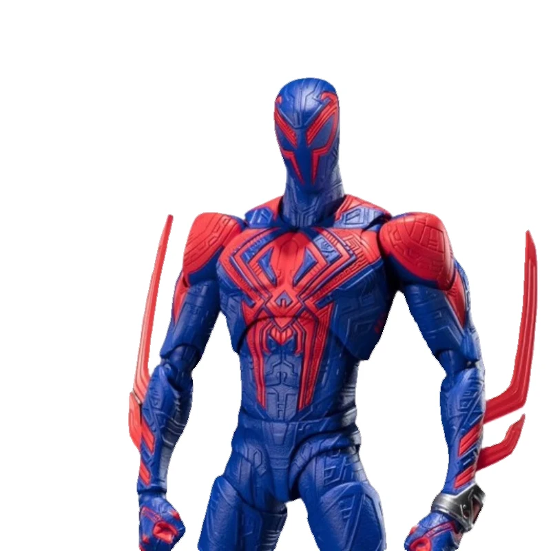 Shf Anime Spider-man 2099 Figuarts Action Figures Miles Spider Figurine Spiderman Figure Pvc Model Doll Collectible Toys Gifts